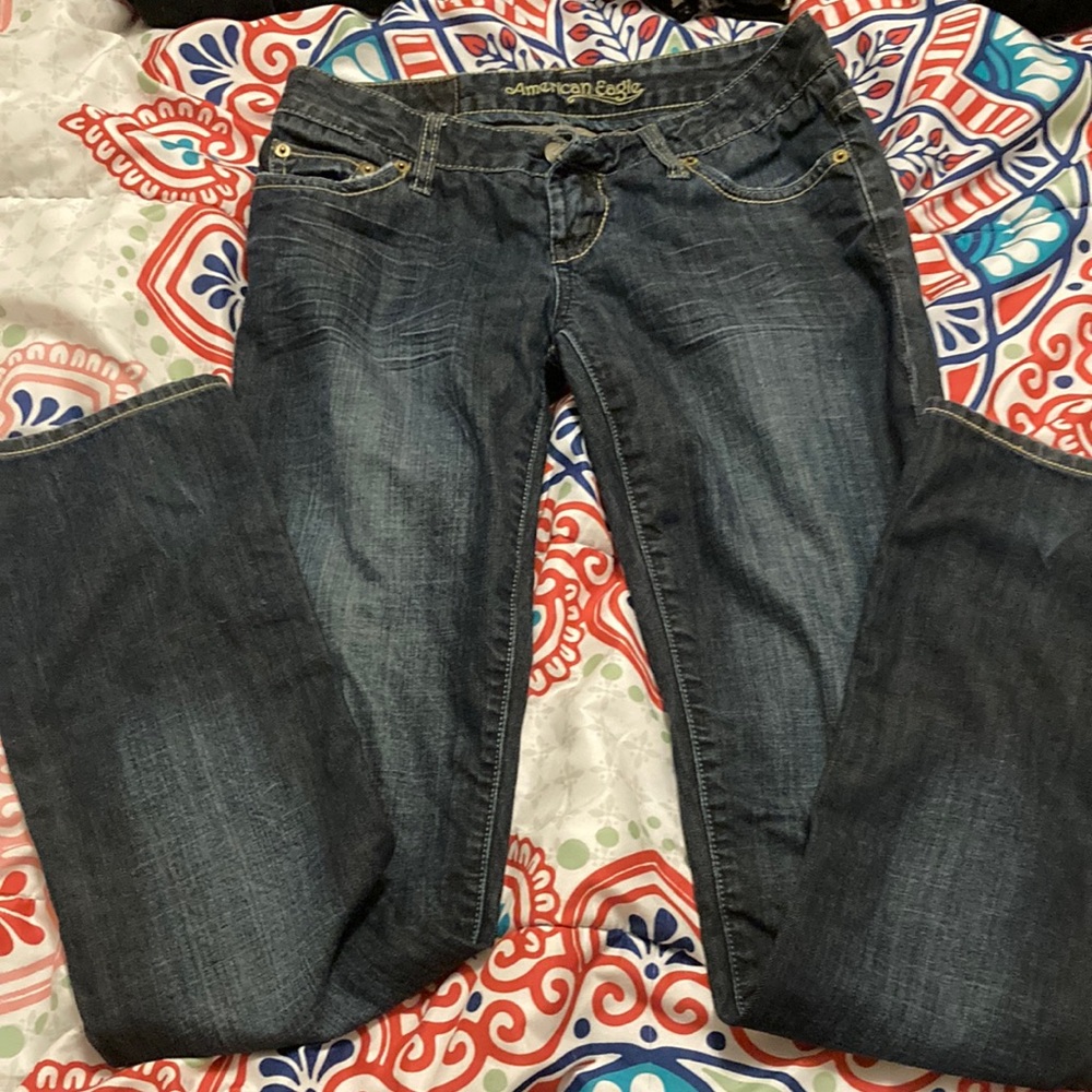 American eagle wide leg jeans